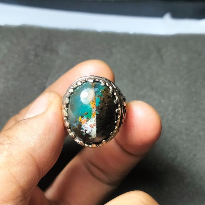 Cincin Batu Akik Garut Marsih BGT126 - Model Terbaru