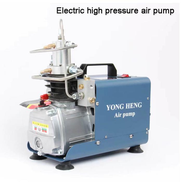 30Mpa Electric Air Pump Water-cooled Single Cylinder PCP Pump Rifle Airgun Scuba Inflator