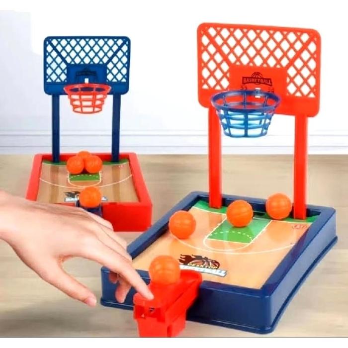 {BG} Mainan Anak Basketball Mini Pencet / Mainan Anak Board Game Bola Basket / Mainan Board Game Bas