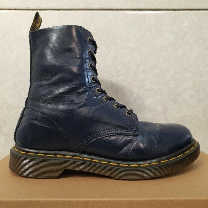 Dr. Martens PASCAL 1460 Dress Blue Boots