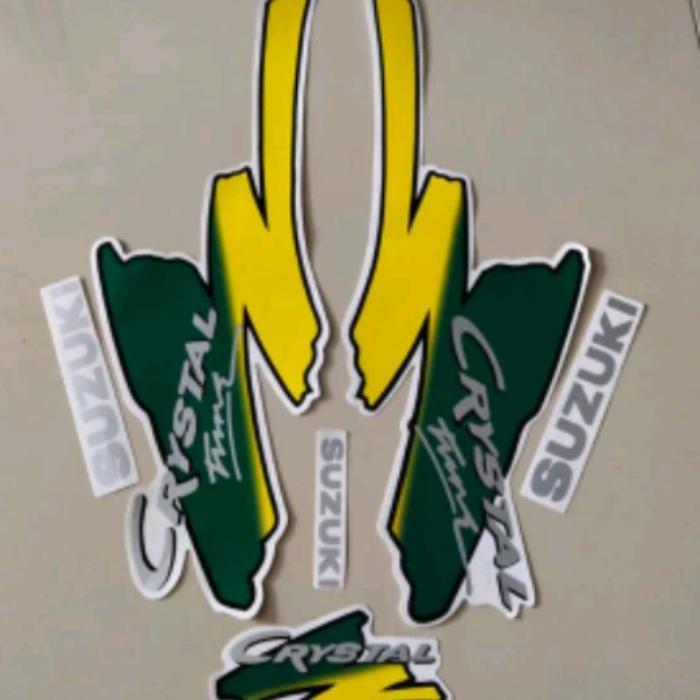 Striping Suzuki crystal tune 1993 kuning OSEAN