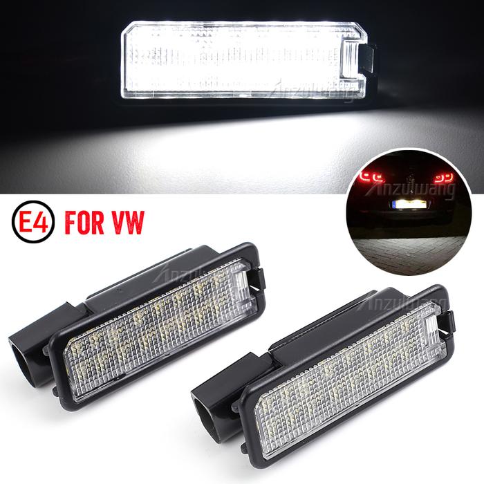 Terlaris, License Plate LED Light Universally Used For VW/Golf MK6