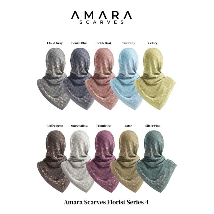 Amara Florist 4 - Hijab Motif Amara Florist Series 4 Hijabeliza