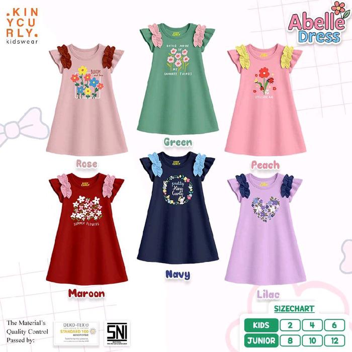 ABELLE DRESS VARIASI RUFFLE