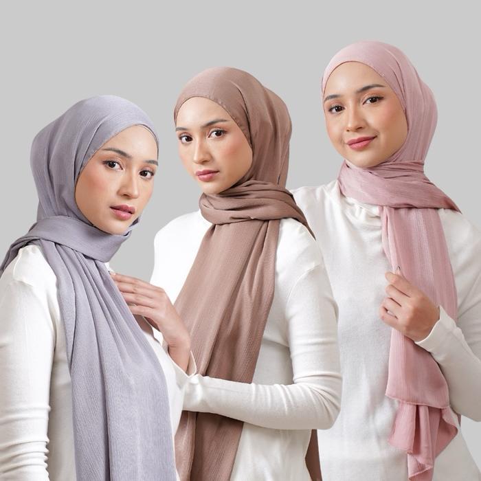 Ilaya Pasminah Silk - Pasmina Textured Silk