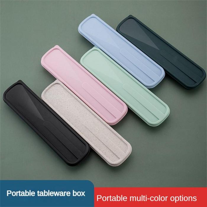 Simple Cutlery Box Material Portable Simple And Elegant Appearance Easy To Clean Closed Dustproof De