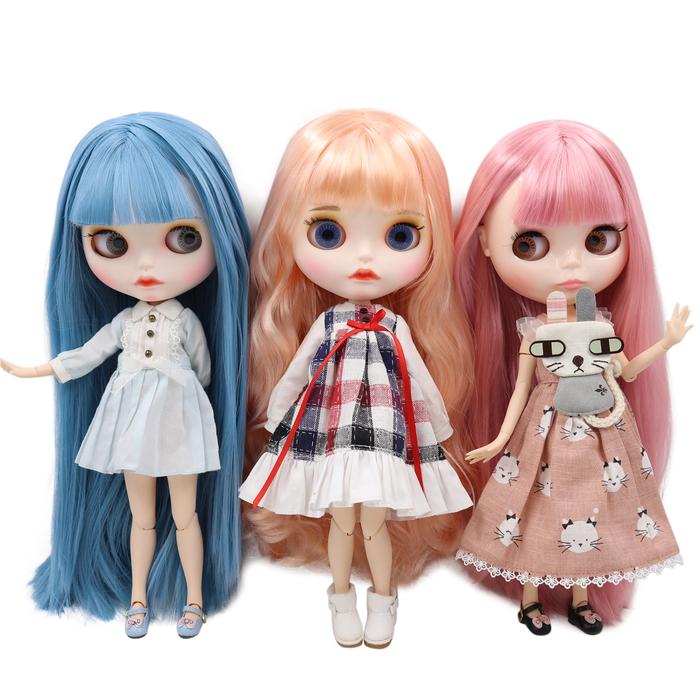 ICY DBS Blyth Doll 1/6 bjd 30cm toy white skin joint body 30cm toy
