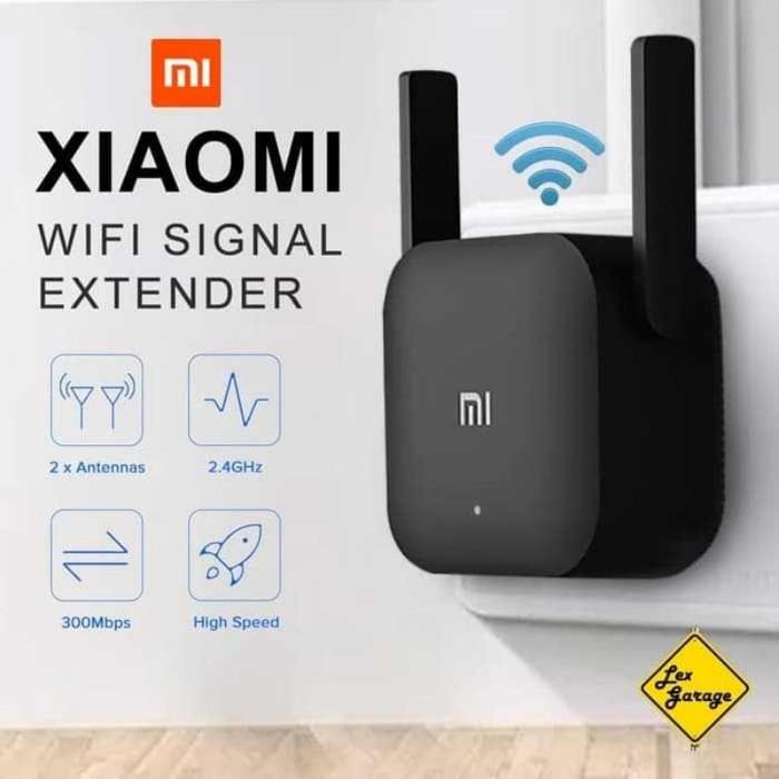 Xiaomi Pro WiFi Amplify 2 Range Extender Repeater 300Mbps - R03 ripiter penguat siyal wifi ruter mod