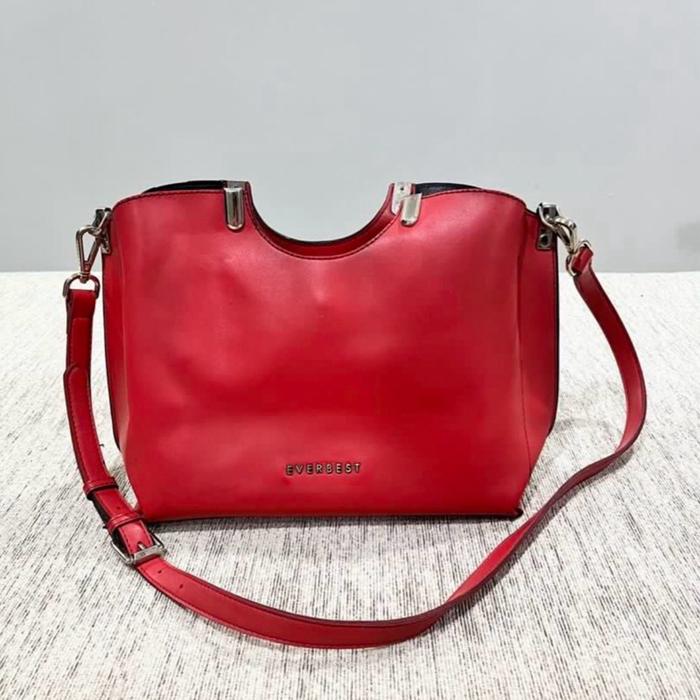Preloved tas everbest merah