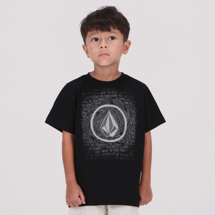 VOLCOM KRG FULL CIRCLE SHORT SLEEVE TEE BLACK