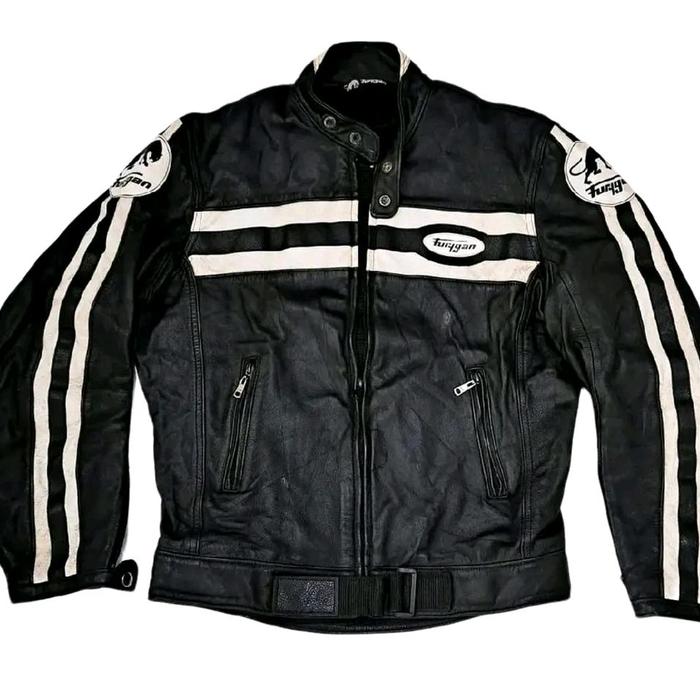FURYGAN JACKET KULIT | LEATHER JACKET PRIA | JACKET BIKERS ORIGINAL MADE IN FRANCE LAST STOCK