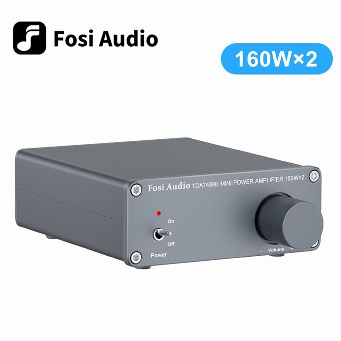 Fosi Audio TDA7498E 2 Channel Sound Power Amplifier Audio Receiver