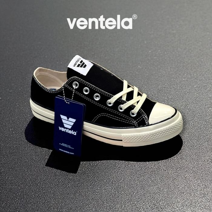 Ventela 70s Low Black Natural Original