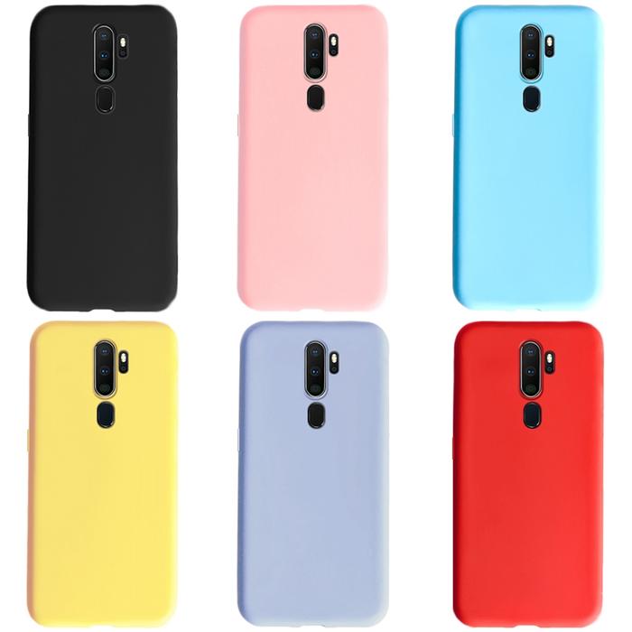 Pure Color Phone Case For OPPO A9 2020 Case OPPO A5 2020 Soft