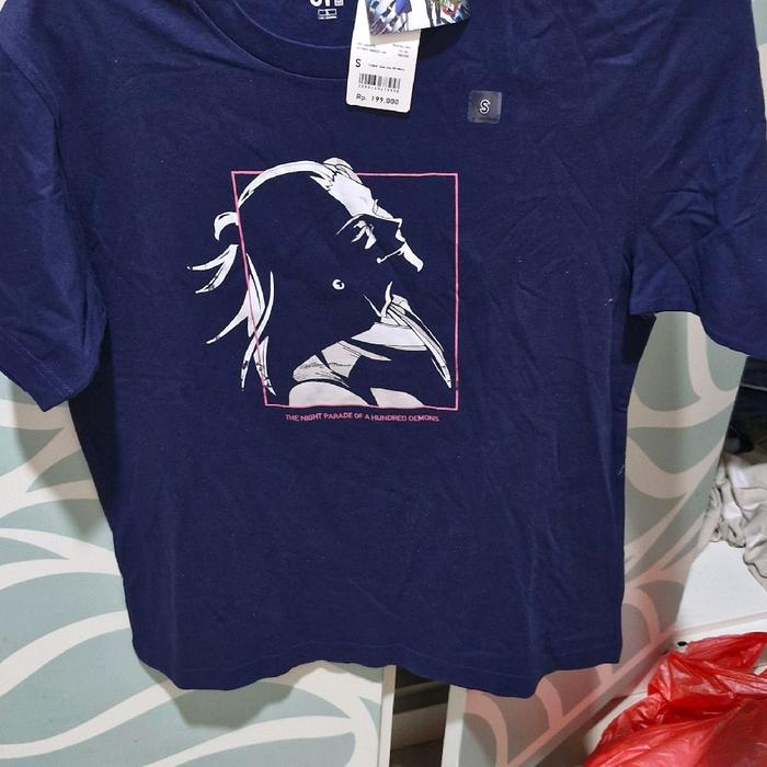jual kaos uniqlo jujutsu kaisen zero