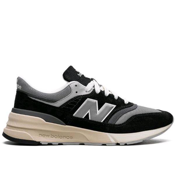sepatu sneakers pria nb 997R black grey shadow original