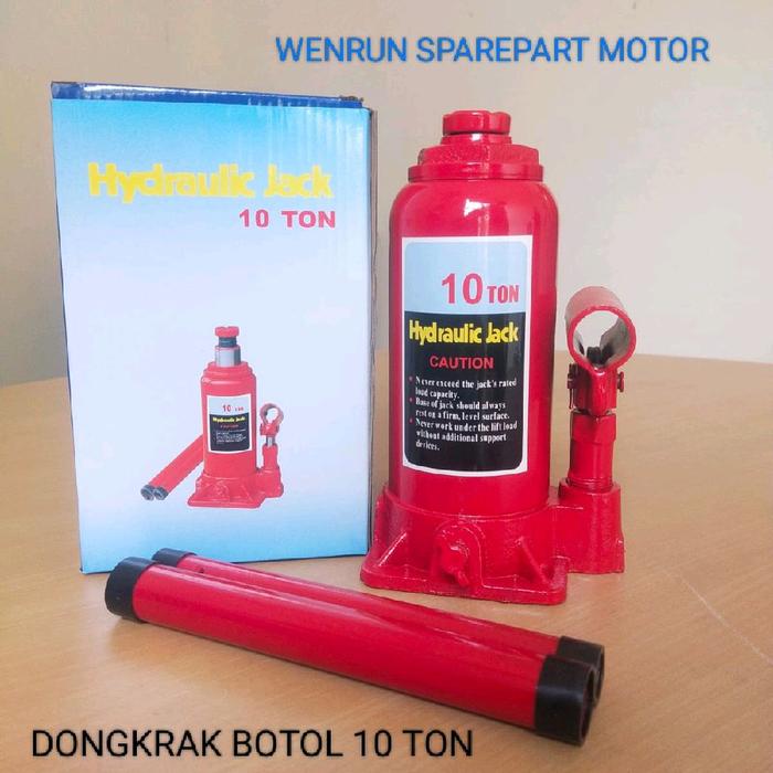 DONGKRAK BOTOL HIDROLIK 10 TON