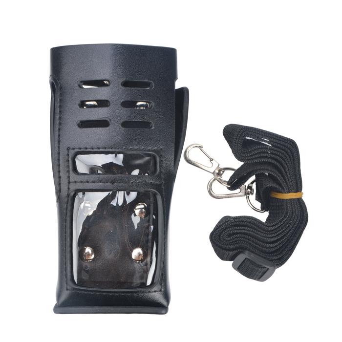 Tempat Tas Casing Jinjing Kulit Walkie Talkie untuk Radio Motorola