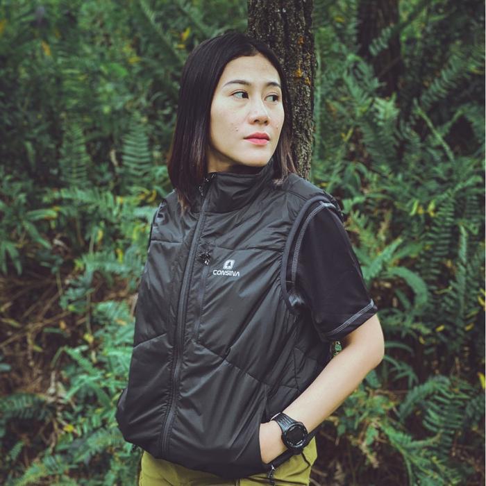 Consina Topical Vest Rompi Outdoor Hiking Travelling Parasut Casual Pria Motor