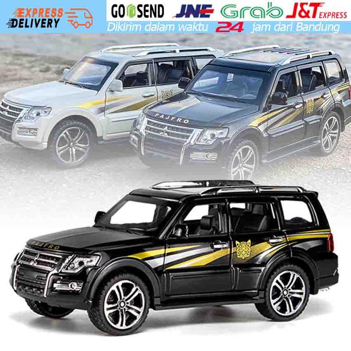 Pajero Die Cast Scale 1/32 Mitsubishi Pajero Sport Diecast Miniatur Mobil