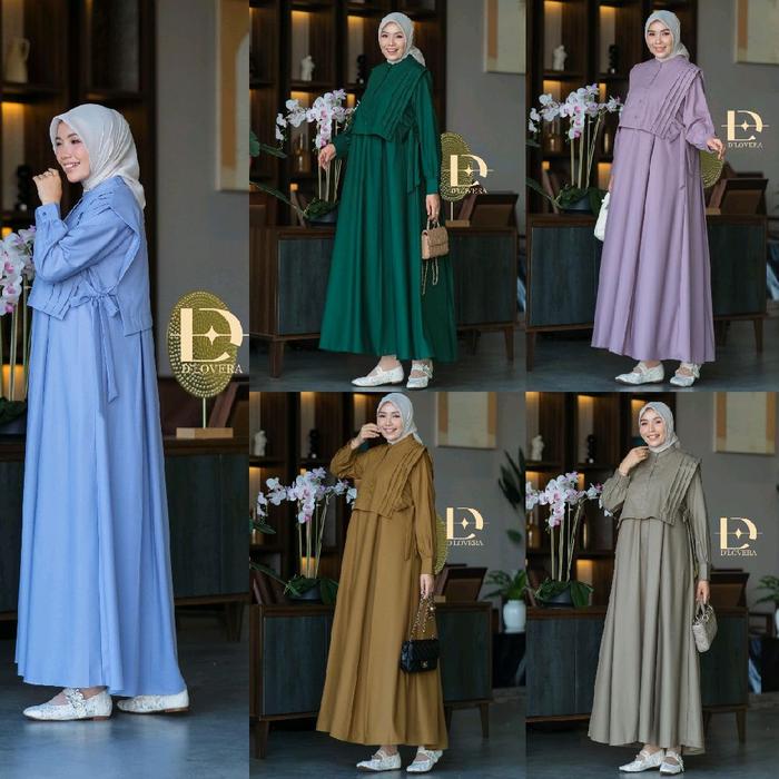 gamis dress luwie d,,lovera
