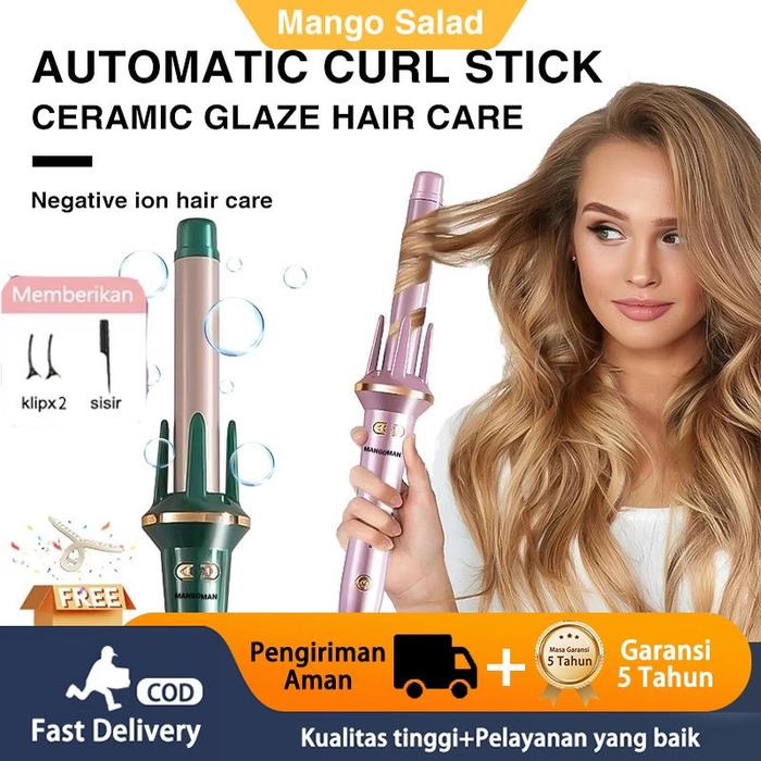 Curly Styler 28mm Catokan Curly Otomatis Ceramics inline badge Hair Curly Styler 25mm Catokan Curly 