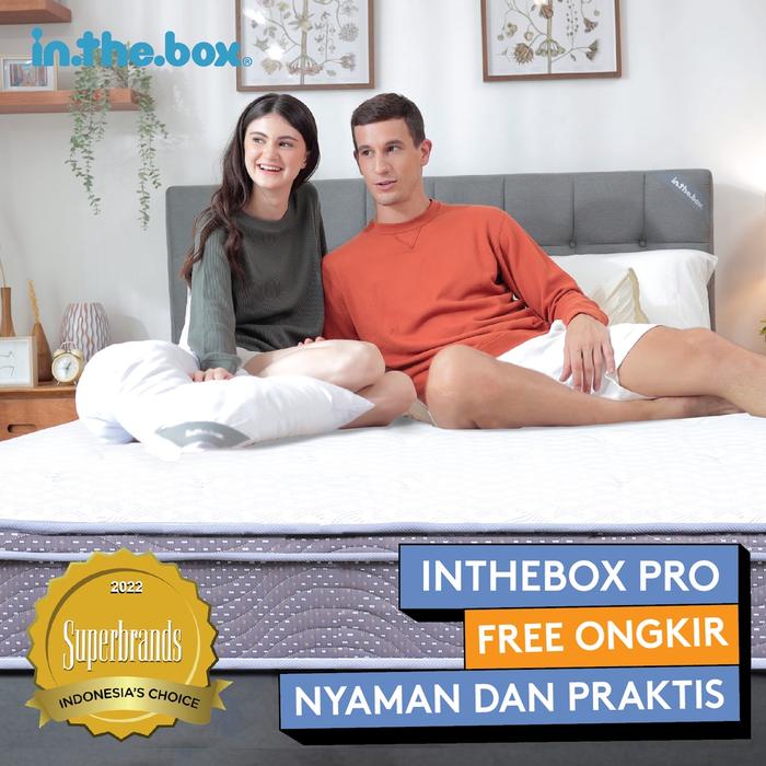 INTHEBOX Pro Kasur Spring Bed Bonell- GRATIS Bantal | Kasur Ukuran 90x200, 100x200, 120x200, 140x200