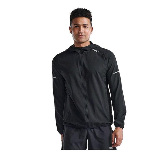 Jaket Pria 2XU Aero Jaket Black 2XUMR7209ABS