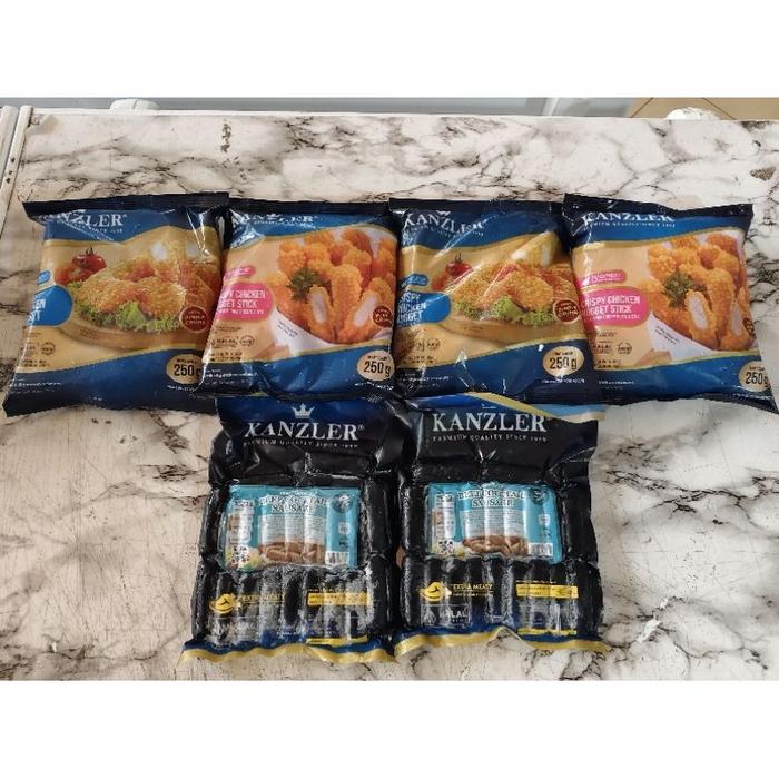 KANZLER Paket Bundling Nugget dan Sosis