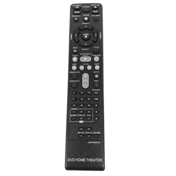 NEW Remote control AKB73636102 For LG Fit for DVD HOME THEATER