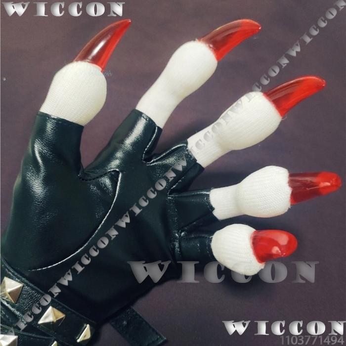 Fursuit Paws Kig Furry Gloves Kigurumi Cosplay Plush Gloves&Handwear Gloves Multicolor Claw Furry Su