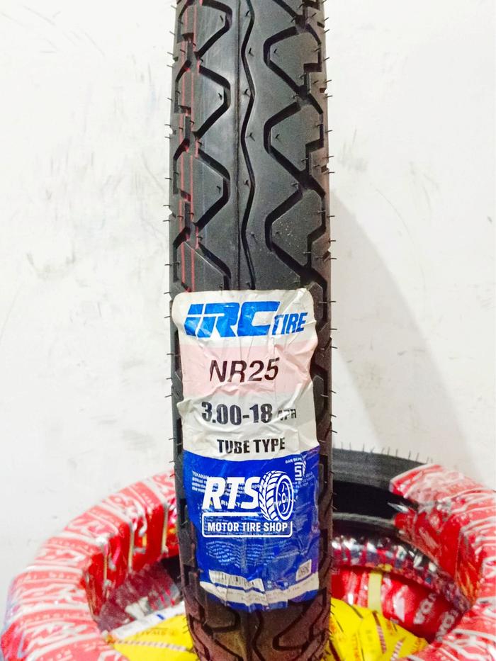BAN IRC 300-18 RING 18 DAN RPM 300-18 RING 18 TUBETYPE