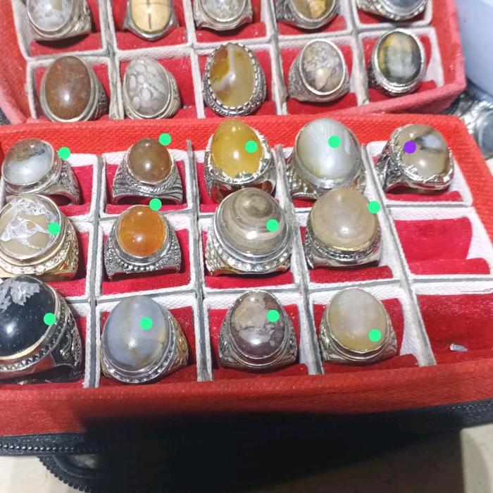 batu akik combong pirus kelor