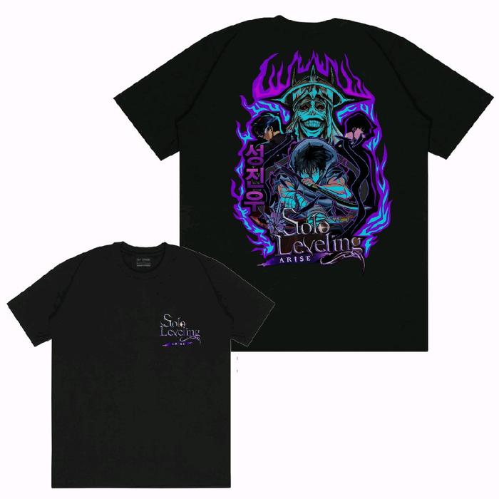 Kaos anime solo leveling sung jinwo Fashion