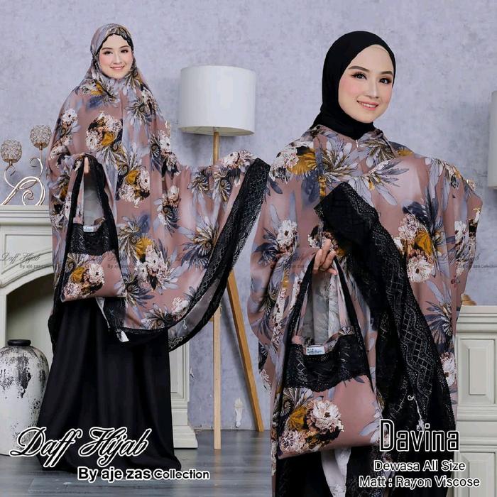 Mukena Davina  Muslim Dewasa Daff hijab collection