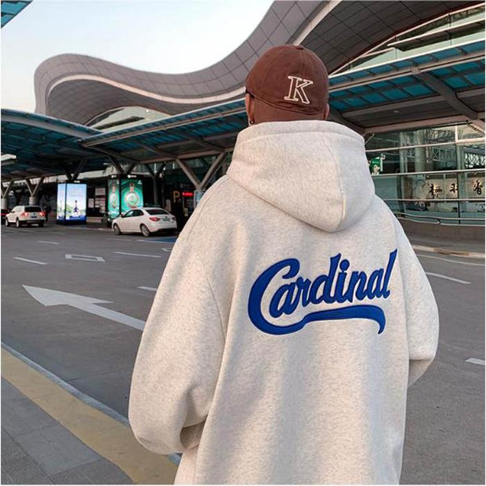S - XXXXXL(6XL) Hoodie CARDINAL ( BISA CUSTOM INISIAL WARNA SABLON BORDIR ) Jumbo Bigsize Jaket Flee
