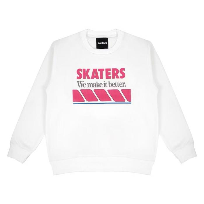 CREWNECK REBLOCK 3 WHITE YB024
