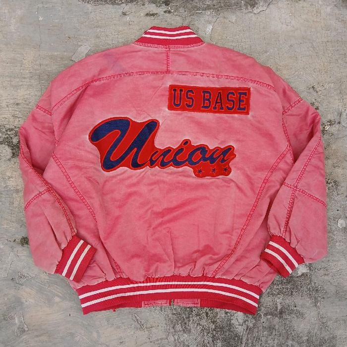 size xl jacket varsity vintage union soda not uniqlo hnm zara
