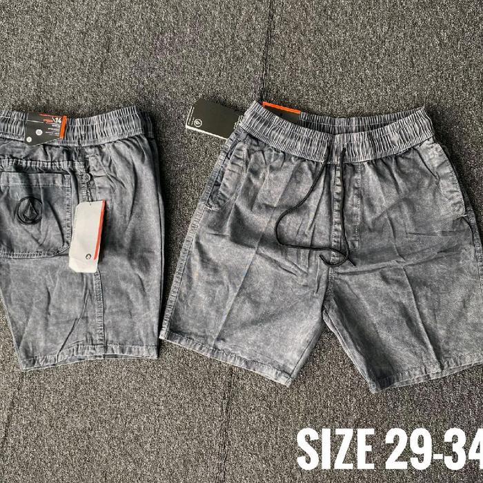 Celana Pendek Boardshort Cowok Volcom Surfing Kualitas Premium