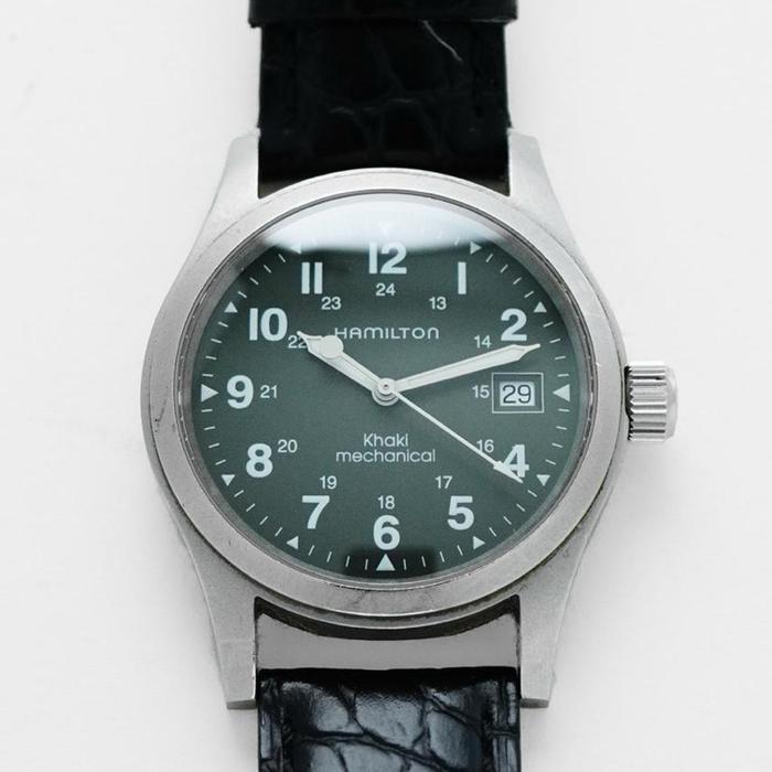 Hamilton Khaki Mechanical “Wild Turkey” Edition Jam Tangan Vintage Pria Original