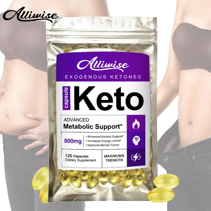Alliwise Keto Capsule Fat Burner Ketosis Natural Ketogenic for Weight