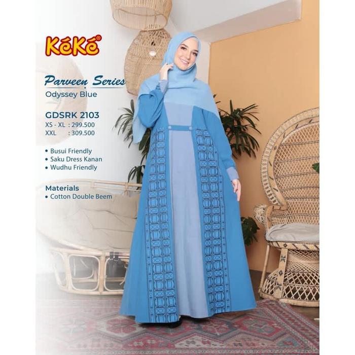 KEKE GAMIS DEWASA GDSRK 2103 BLUE