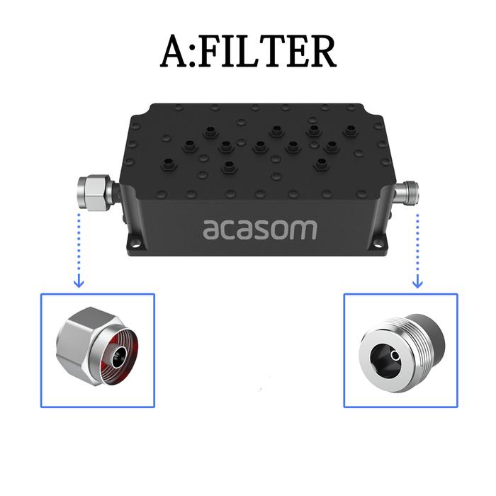MALE FEMALE 868MHz Cavity Filter for Helium Network Amplifier High