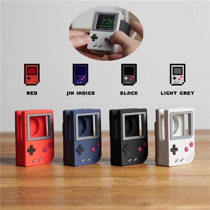 Silicone Game Console Charger Holder Bracket for Apple Watch Series