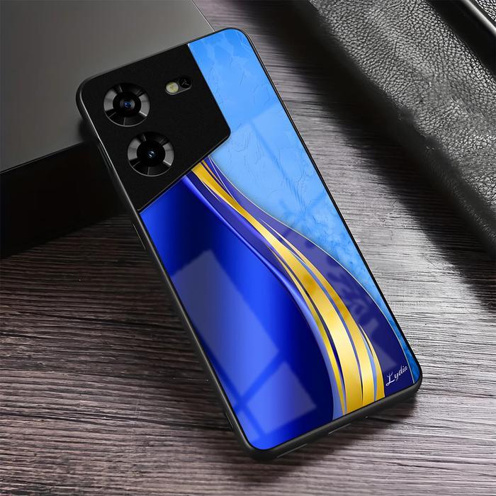 Softcase Glass For Te*No Pova 5 - Pova 5 Pro - Case Full Cover - Case Competible - Casing Hp Pova 5 