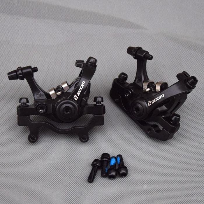 Caliper Mekanik Postmount Zoom DB-680 Disc - dual side mirip trp tektro piston bergerak kanan kiri -