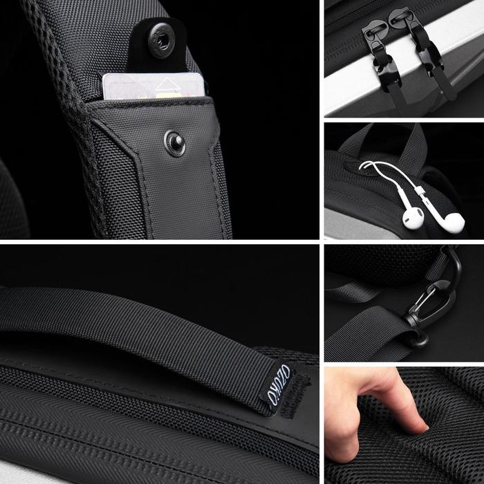 STOK TERBATAS OZUKO Sling Bag #9509 - Sling Bag Pria