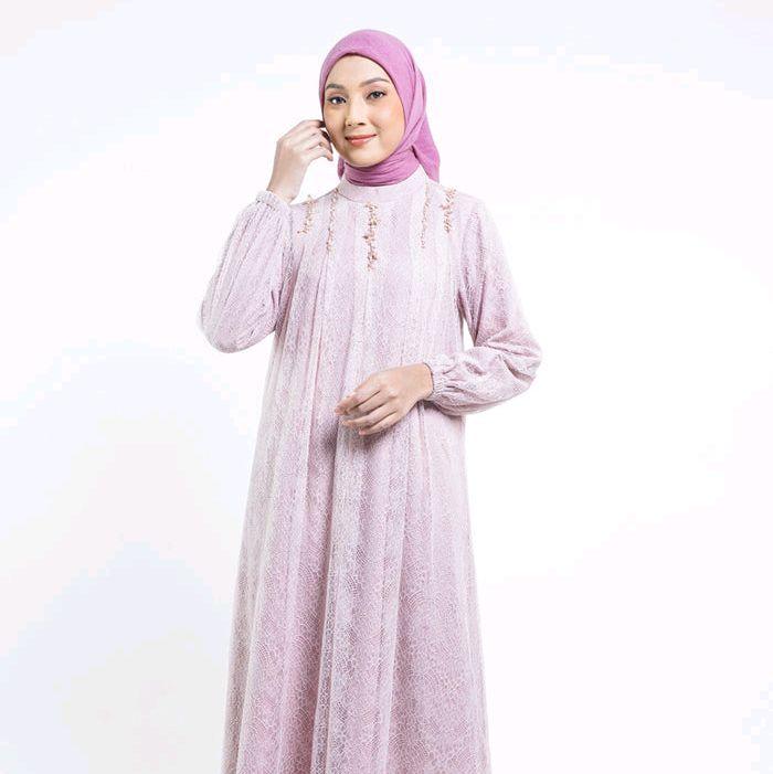 Elzatta Gamis Chantily Al-Bukhari dress brokat mewah terbaru Pesta Kondangan