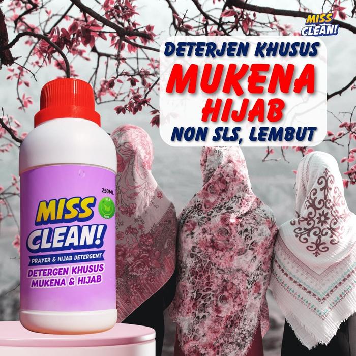 [MISS CLEAN] Detergen Khusus Hijab & Mukena