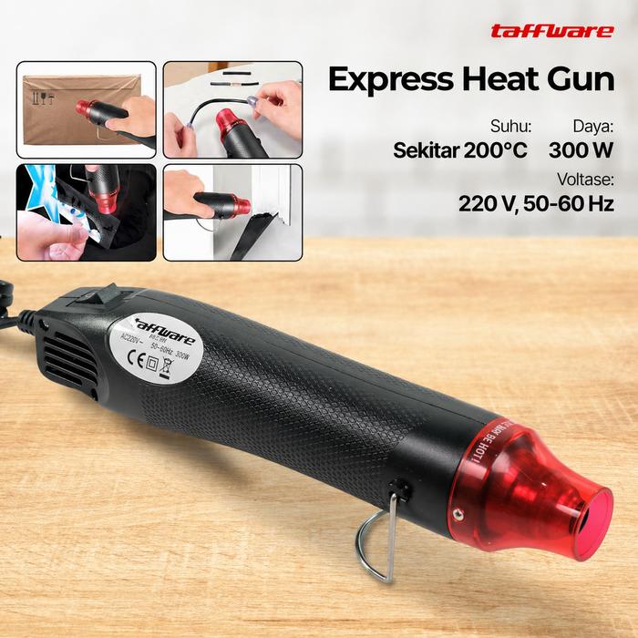 Taffware QST Express Heat Gun Hot Blower Vinyl 220V 300W - QST-220